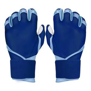 Guantes de bateo de béisbol de cuero ligero con textura transpirable Soporte suave en la palma y agarre fuerte para uso deportivo diario - Product Image 6
