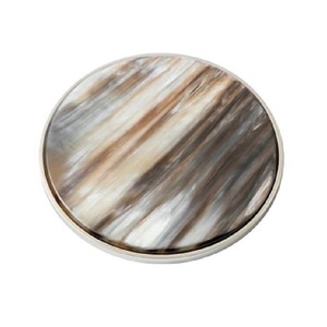 Premium Handmade Natural Horn Coaster Set Hot Selling Kitchenware for Home <b>Bar</b> Decor Wholesale <b>Mats</b> & Pads - Product Image 6