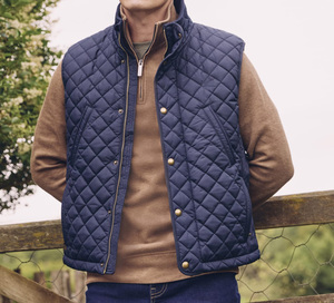 Hot Sale Men <b>Women</b> Winter Sleeveless Gilet Jacket Lightweight Warm Outdoor Hiking Casual Workwear OEM ODM Streetwear Cotton - Product Image 3