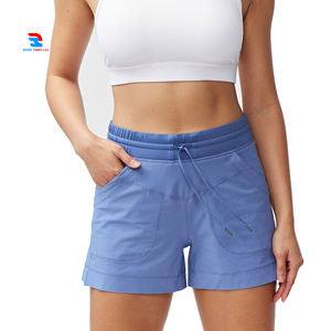Short de sport respirant taille haute pour femme coupe ample confortable pour Yoga Fitness course à pied entraînement sportif - Product Image 6