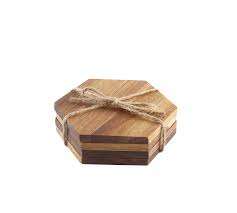 Posavasos de madera de nogal para bebidas, posavasos cuadrado redondo de sublimación, precio de fábrica al por mayor - Product Image 5