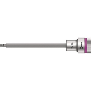 WERA 8767 C HF TORX Inserto para llave de tubo T20 de 1/2 pulgada, 140 mm de longitud - Product Image 1