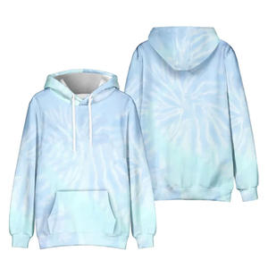 Sweat à capuche de qualité supérieure personnalisé Tie Dye Portable Best-seller avec tissu solide et dernier modèle d'impression de style - Product Image 3