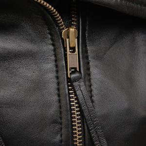 Chaqueta de Cuero para Mujer, Nueva Moda, Cómoda, Estilo Regular, con Tela Satinada para Otoño, Ropa Casual de Color Sólido 2025 - Product Image 6