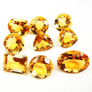 Citrine brésilienne, pierres précieuses ovales à taille brillante, pierres semi-précieuses naturelles certifiées, fabricant indien de pierres précieuses en vrac, OEM - Product Image 5