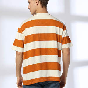 เสื้อยืดกีฬาผ้าฝ้ายพลัสไซส์ของผู้ชายเสื้อยืดธรรมดาโอเวอร์ไซส์ออกแบบได้ตามต้องการ - Product Image 4