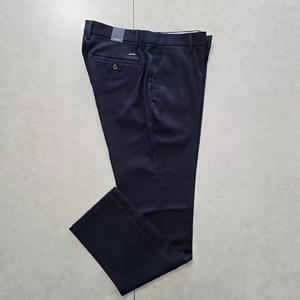 Pantalones Chinos Formales para Hombre, Corte Slim, Elásticos, Ligeros, Color Oscuro |   Pantalones Chinos de Algodón al por Mayor OEM ODM, Marca Privada - Product Image 4