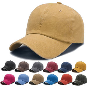 Factory Custom Embroidery Logo High Quality Baseball <b>Cap</b> Wash Cotton <b>Vintage</b> Baseball <b>Cap</b> - Product Image 1