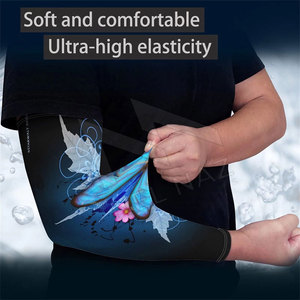2023 últimas mangas de brazo de ciclismo Unisex calidad Premium TAMAÑO DE Color personalizado largo estilo ODM Anti-UV para refrigeración de protección - Product Image 4