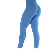 Leggings de sport décontractés pour femmes, taille mi-haute, séchage rapide, respirants, sans coutures, en polyester et élasthanne