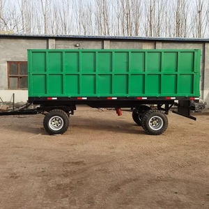 Acheter neuf et d'occasion Remorque agricole Remorque robuste Chariot à benne basculante Farm Ranch Capacité de 500kg Chariot à benne basculante en acier à bas prix - Product Image 4