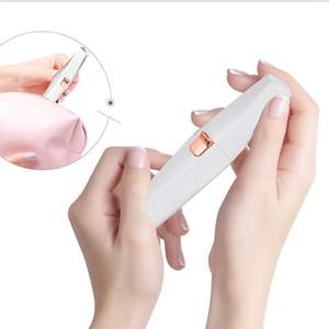 Rasoir électrique USB portable pour femmes, tondeuse indolore pour les poils du visage et des sourcils, rasoir pour femmes pour les lèvres et le menton supérieur - Product Image 1