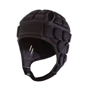 หมวกกันกระแทกสำหรับรักบี้แบบใหม่ ดีไซน์เพิ่มความปลอดภัย ขนาดใหญ่พิเศษ สำหรับฟุตบอล 7 คน พร้อมโลโก้และดีไซน์ที่กำหนดเอง วัสดุแบบนิ่ม แห้งเร็ว ระบายอากาศได้ดี - Product Image 4