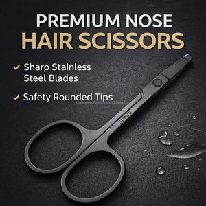 Tijeras para el Vello de la Nariz de Alta Calidad al por Mayor, Tijeras de Acero Inoxidable para Manicura y Pedicura, Tijeras de Corte Seguras para Uñas de Bebé, Personalizadas - Product Image 6