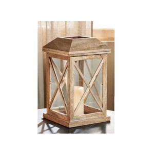 Linternas de madera baratas de alta calidad, decoraciones navideñas para el hogar y centros de mesa de boda con portavelas para ocasiones festivas - Product Image 3