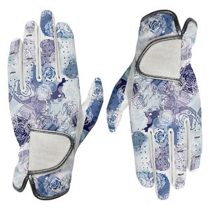 Gants de golf tendance haut de gamme, élégants, en cuir Cabretta, respirants, légers, avec logo personnalisé, vente en gros OEM - Product Image 1