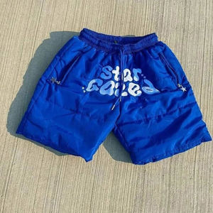 Shorts décontractés respirants à séchage rapide pour hommes de haute qualité personnalisés Shorts à bulles à motif solide broderie pour une utilisation en salle de sport en gros - Product Image 5