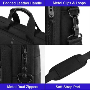 Porte-documents pour ordinateur portable 15.6 pouces, sac d'affaires avec Logo personnalisé - Product Image 2