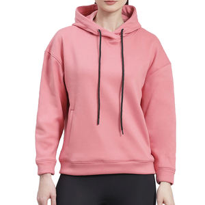 Sweats à capuche à manches longues personnalisés au design unique pour femmes, décontracté et solide, imprimé, pullover amples - Product Image 1
