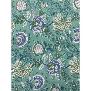 Écharpes en tissu 100% coton à motif Floral et Air Force, bloc décoratif imprimé à la main, pour la course et l'été - Product Image 1