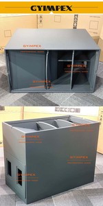 ลำโพงซับวูฟเฟอร์ขนาด 21 นิ้ว ผลิตในจีน กันน้ำ รองรับเสียงความถี่ต่ำ ใช้ได้ทั้งแบบแอคทีฟและแพสซีฟ ดีไซน์กล่องพร้อมซาวด์บาร์ - Product Image 2