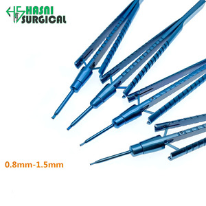 Juego de 4 Piezas de Instrumentos Quirúrgicos Oftálmicos de Acero Inoxidable para Trabeculectomía Manual o Vitreo-retinal - Product Image 1