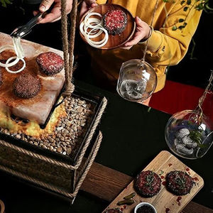 แผ่นเกลือหิมาลัยสีชมพูสำหรับใช้ในครัวแกะสลักแผ่นกระเบื้องแกะสลัก - Product Image 6