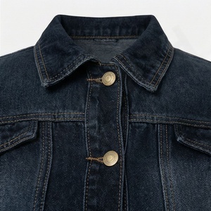 Chaquetas de Lona para Mujer, Ropa Casual de Invierno, Antiarrugas, de Algodón Teñido, Holgadas, Transpirables, Estilo Urbano, Color Personalizado - Product Image 4