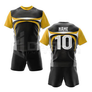 Maillot Rugby Respirant pour Homme Nom Personnalisé et Ensemble Équipe Inclus OEM Service de Gros pour Vêtements de Football - Product Image 5