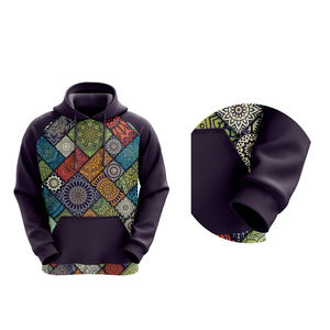 Meilleure qualité prix de gros sweats à capuche par sublimation personnalisés nouveaux hommes coupe-vent respirant 100% sweats à capuche en polyester par sublimation - Product Image 3