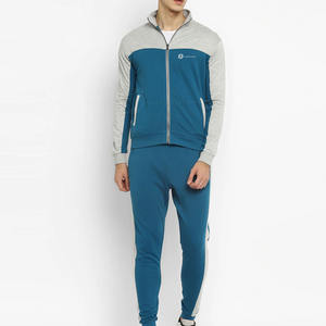 Traje de jogging de algodón ajustado de diseño liso personalizado para hombre 2024, gran oferta, conjuntos de talla grande con cierre de cintura elástica para invierno - Product Image 1