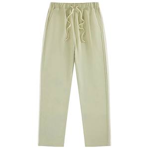 กางเกงออกกำลังกายผ้าฝ้ายระบายอากาศได้ดีขนาด XL 100% เอวยางยืดลายกลางตรงใส่เล่นกีฬาแนวสตรีทโลโก้ได้ใส่สบาย - Product Image 3