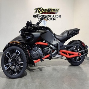 TOP-SELLING NOUVEAU 2026 Spyder F3-S Rotax 1330 ACE Monolith Noir Satin · Moto à 3 roues - Product Image 1