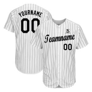 Vente directe d'usine de maillot de baseball à manches courtes New Style Men Sport Wear de maillot de baseball - Product Image 1