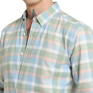 Chemise Ultimate MensCheck en 100% coton à la mode et boutonnée légère avec un design emblématique à carreaux Parfait - Product Image 6