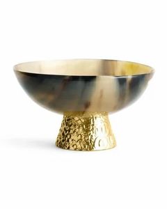 Cuerno de búfalo de alta calidad, nuevo cuenco Disain para servir comida, cuenco de cuerno de búfalo para hoteles y cuenco de cuerno blanco y negro, superventas - Product Image 4