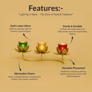Antique Style Metal <b>Candlestick</b> <b>Holder</b> for Home Wedding Birthday & Easter Decor-Heat Resistant Eco-Friendly - Product Image 5