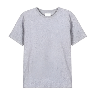 T-shirt décontracté en jersey de coton, mélange 50/50, séchage rapide, respirant, coupe classique, manches courtes, col rond, logo personnalisé sur le devant, 300g - Product Image 3