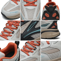 Chaussures de sport décontractées pour hommes, respirantes, en maille microfibre, baskets légères à semelle épaisse, chaussures de marche