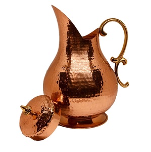 Antique Design <b>Copper</b> Water <b>Jugs</b> Solid <b>Copper</b> Drinking Pitcher Hotels and Restaurants Decorative <b>Copper</b> Water <b>Jugs</b> - Product Image 3