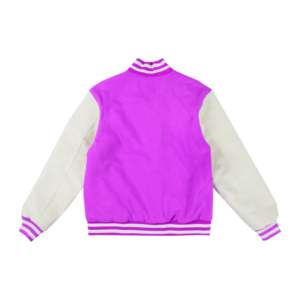 Chaqueta Varsity de Béisbol Unisex Personalizada de Alta Calidad, con Letras Bordadas, de Lana Chenille, Reversible, Transpirable y Ecológica para Invierno - Product Image 2