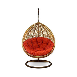 Precio barato interior al aire libre acrílico moderno colgante columpio bambú Patio ratán mimbre huevo columpio silla transparente - Product Image 4