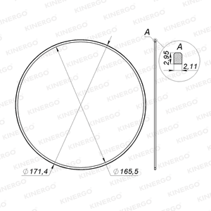 Joint d'étanchéité SRMB14 pour Mercedes Benz 722.6, 722.9 ; 722.7 - Product Image 2