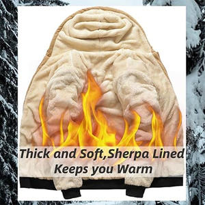 Sweat à capuche zippé hommes sweats à capuche en gros poids lourd premium sweats à capuche à fermeture éclair bas prix thermique téléchargé par robe de sport - Product Image 4