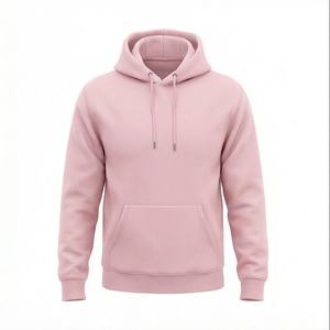 Sweat-shirts à capuche athlétiques en molleton 100 % coton de haute qualité pour hommes, coupe classique, streetwear, épais, pour l'hiver - Product Image 1