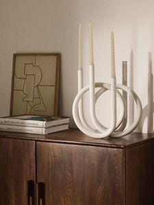 Candélabre sculptural en forme de branche dorée. Pièce d'art originale. Disponible aux prix de gros - Product Image 3