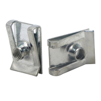Écrou à clip en U pour tôle en acier inoxydable à serrage rapide, fixation M4 M5 M6 M8, installation rapide, maintien robuste, fabrication OEM