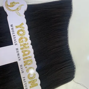 Feathering Hair Extensions Black Straight All Length 8"-40" discounted price Express shipping Custom Packaging Free Gift