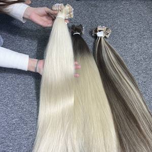 ผมมนุษย์แบบเทปตรงธรรมชาติใช้100% สีต่างกัน - Product Image 1