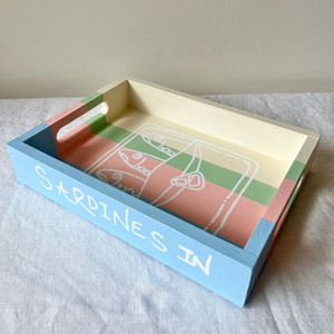 Plateau de service élégant en laque MDF fait à la main Plateau de service alimentaire écologique pour la décoration de la cuisine à domicile OEM accepté du Vietnam - Product Image 5